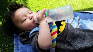 Picnic Time with Our 5-Month-Old Baby Boy!