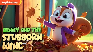 🤪Benny and the Stubborn Wind | Bedtime Story for Kids | Shorry TV