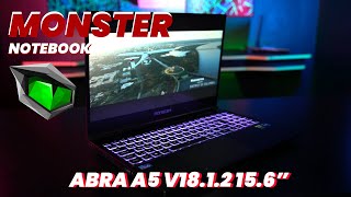 Monster Notebook Abra A5 V18.1.2 15.6" Kutu Açılımı ve İnceleme | Windows 11'li Notebook