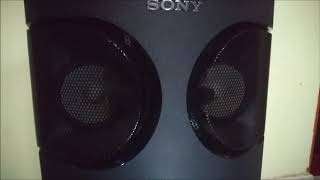 SONY MHC-V72D Party Speaker with 360 Degree Jet Bass Booster Unboxing