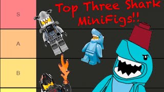 Top 3 Lego Shark Minifgs!! (Shark Week Extravaganza part 2!)