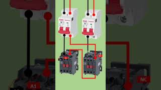 two contactor interlocking circuit