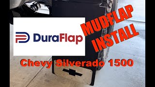 Duraflap Mudflap Install