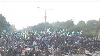 Children Gaza March Islamabad at Faisal Masjid | 23 November Gaza March | Muhammad Kashif Chaudhary