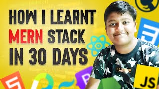 How I Learnt Full Stack Web Development in 30 DAYS? | Full Stack Development Roadmap for Beginners