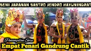 Tari Gandrung Banyuwangi Bersama Empat Penari Cantik - Jaranan Sastro Jendro Hayuningrat Plaosan