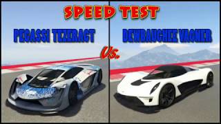 PEGASSI TEZERACT VS DEWBAUCHEE VAGNER - SPEED TEST DRAG RACE - GTA 5 ONLINE