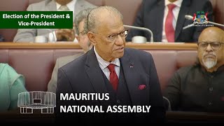 Election of the President and Vice-President of the Republic of Mauritius