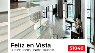 FELIZ EN VISTA DUPLEX 2 BEDROOMS 103 SQM