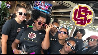 BCU VOLLEYBALL TAKES ON TEXAS | TRAVEL VLOG