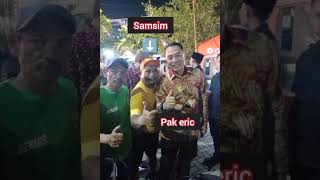 Walikota Surabaya # pak eric dan sahabat nya