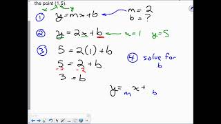 MPM2D 1 C Writing Equations