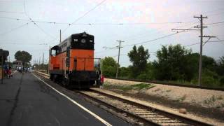 MILW 118C meets MILW 760 at the Illinois Railway Museum in Union Il.