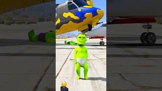 GTA V: BABY HULK VS HULK MATCH, WHO IS RICHER ? S02🤑#shorts #gta5