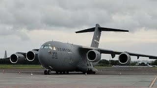 US AIR FORCE DI APRON BANDARA NGURAH RAI BALI