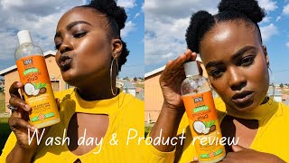 Clicks Afri True first impressions| wash day| Natural 4C| South African YouTuber| Mthatha YouTuber