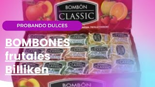 Bombones gelatinas, Billiken frutales, muuy ricos!!