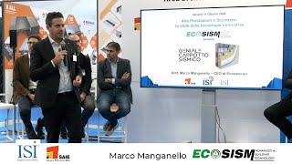 ECOSISM - Alte prestazioni e sicurezza: tecnologie innovative -  Piazza ISI -SAIE Bologna 2024