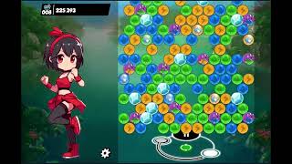 #animegirl Nikki #playing #bubble #pop! 🎮#gamergirl #gameplay #gameplayvideo #oldgames #retrogaming