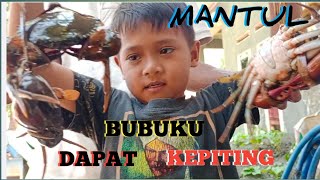 Saat air rawa mulai Asin Nggak di sangka bubu jebakku dapat kepiting.