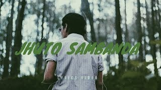 Nuri Yosa PGGH - Jhuto Sambanda 2017 (LYRICS VIDEO)