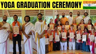 YOGA GRADUATION DAY IN 🇮🇳  | YOGA TEACHER TRAINING IN MYSORE