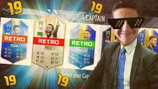 RETRO DRAFT EPICO su FIFA 19!!!!!