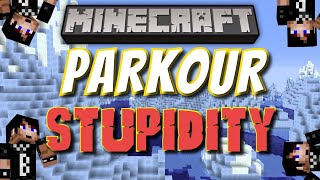 Minecraft Stupidity - Parkour - The Rant Is A JOKE! - The King Of Parkour Land