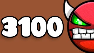 😈 THIS LEVEL PUT ME AT 3,100 DEMONS IN GEOMETRY DASH!!!