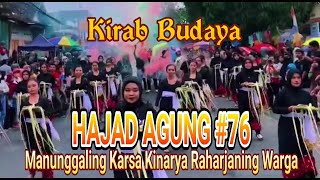 Kirab Budaya HaJad Agung 76 Tahun Kalurahan Sidoagung