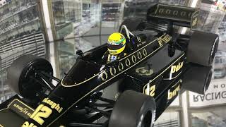 Minichamps 1/18 Ayrton Senna Lotus 98T Renault #12 ‘Team Lotus’ 1986 ’Commemorative Edition’