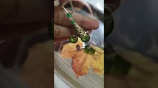 Diy earrings #diyjewellerymakingathome