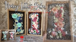 Cara Membuat Money Letter Cake // DIY Gift Ideas // Money Letter Cake Tutorial | Oemah Kreasi