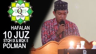 STQH IX & MQK II Tingkat Kab. Polewali Mandar | Hafalan 10 Juz