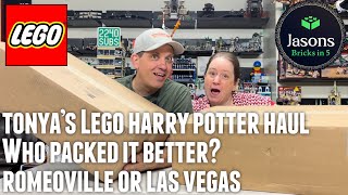 Tonya’s Lego Haul | Two shipments from two facilities - Who packed it better?