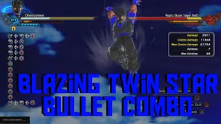 Xenoverse 2 Combo Blazing Twin Star Bullet