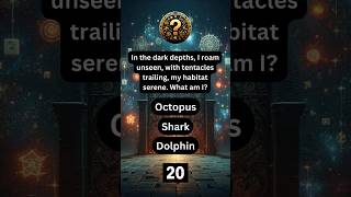 Can You Solve This Deep-Sea Mystery 🦈 #shorts #riddles #deepsea #animals #brainteasers