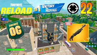 Fortnite Ranked Reload | High Kill Solo vs Duos OG Gameplay (Keyboard & Mouse)