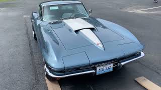 1967 Lyndale Blue Corvette Delivery!