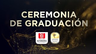 CEREMONIA DE GRADUACIÓN 14 DE OCTUBRE DE 2023 - 2:00 pm