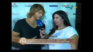 fabiana karla de amor a vida diz que rola com persefone-tv fama 06/08/2013