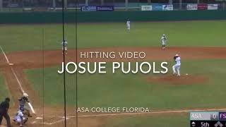 Josue Pujols Hitting Video