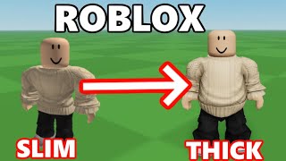 Roblox fat avatar tutorial