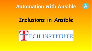 Automation with Ansible || Inclusions in Ansible - Manage your playbook better way || (Live Demo)