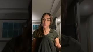 Megan Fox Instagram Live 25 Aug, 2020