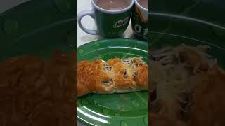 Sarapan pagi Milo dan roti cokelat #shortvideo