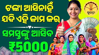 ଯାହାକୁ ଟଙ୍କା ନ ଆସିଛି ଏହି କାମ କର✅ Subhadra Yojana Money Not Received || Subhadra Yojana Odisha