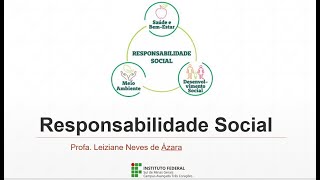 Vídeo Aula - Responsabilidade Social