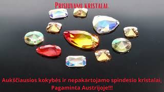 PRIMERO Crystals, aukščiausios kokybės ir nepakartojamo spindesio kristalai, pagaminti Austrijoje!!!