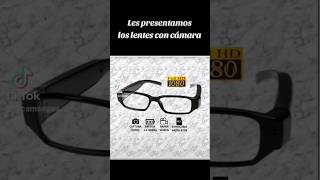 Graba de manera discreta con estos lentes con cámara. #fypシ #viral #parati #tecnologia #fyp